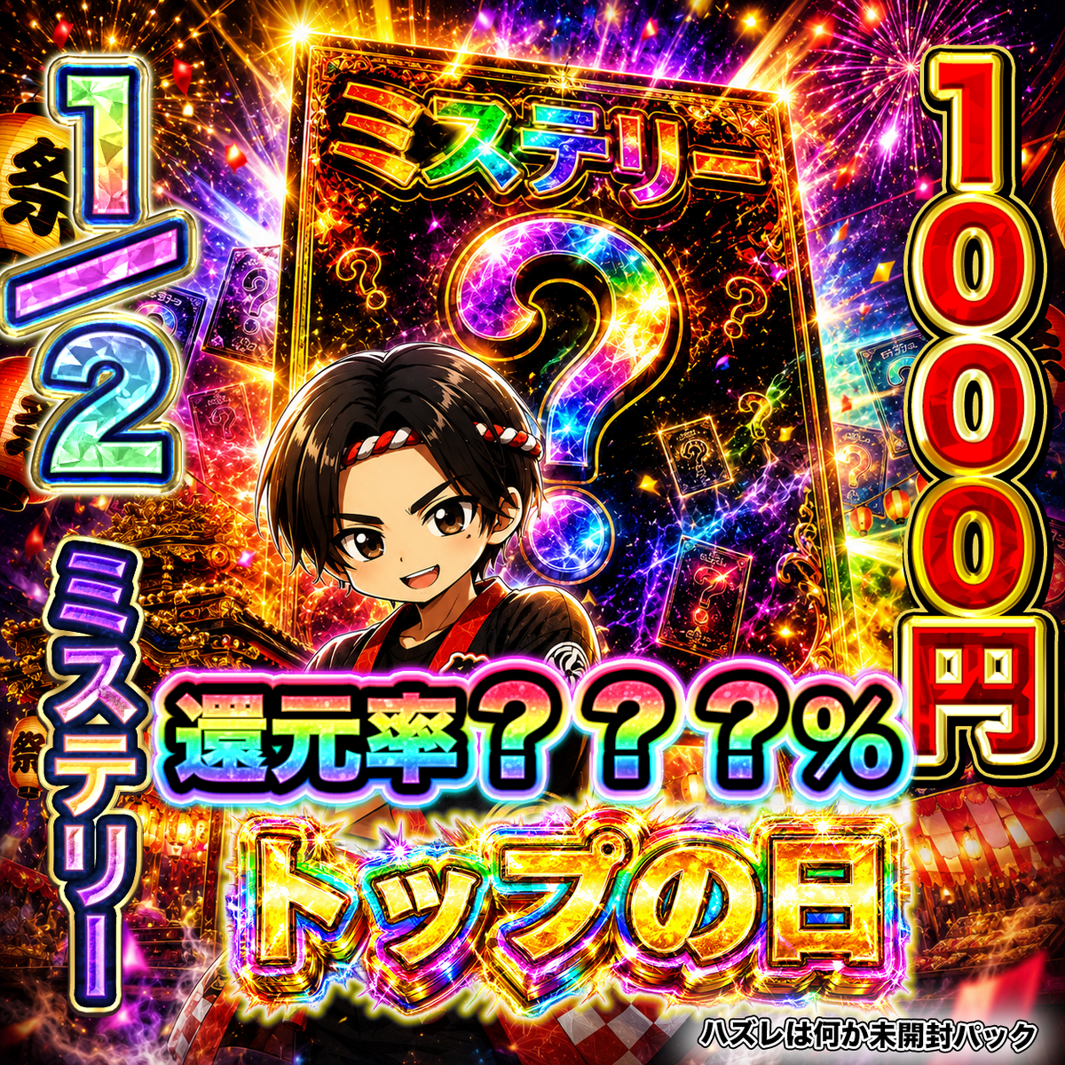 【素体オリパ】トップの日1/2ミステリー